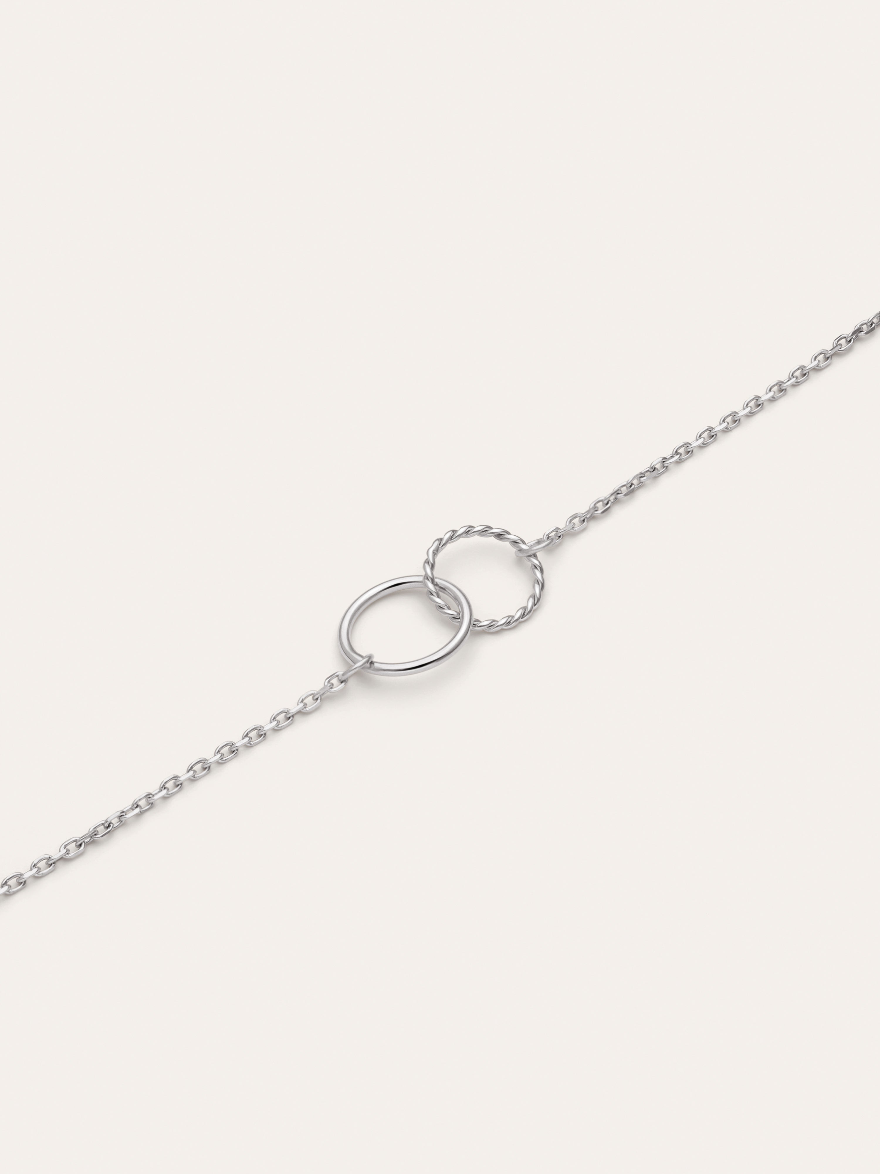 Bracciale Circles Twist Acciaio