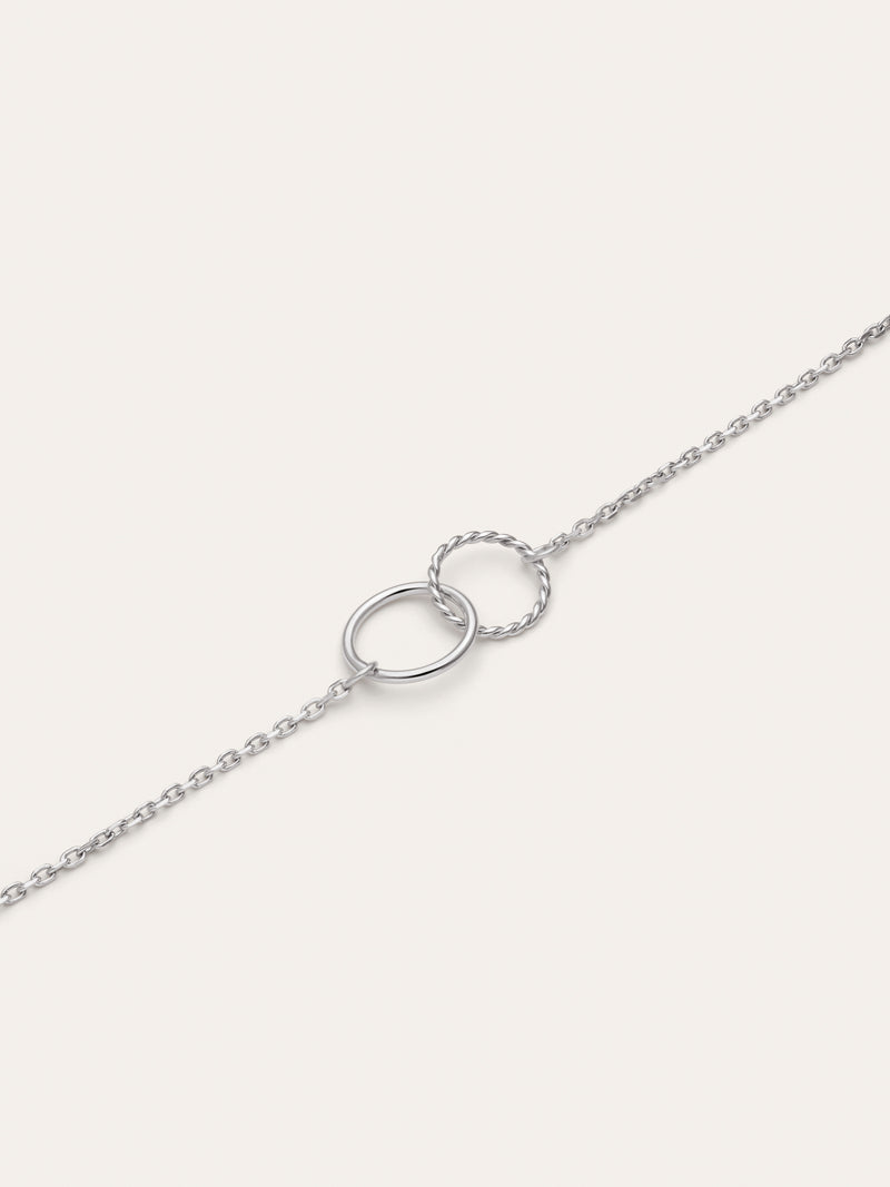 Bracciale Circles Twist Acciaio