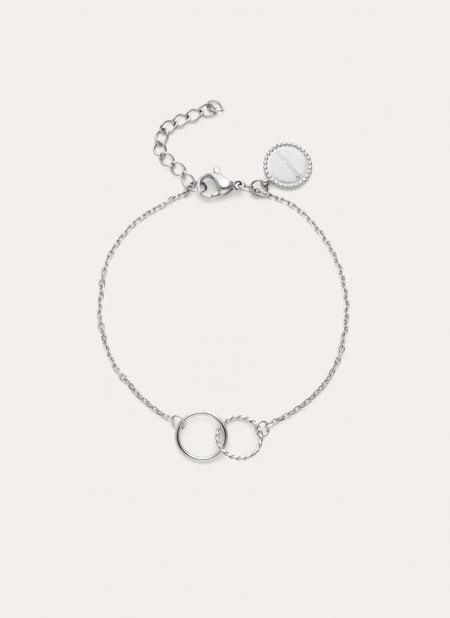 Bracciale Circles Twist Acciaio