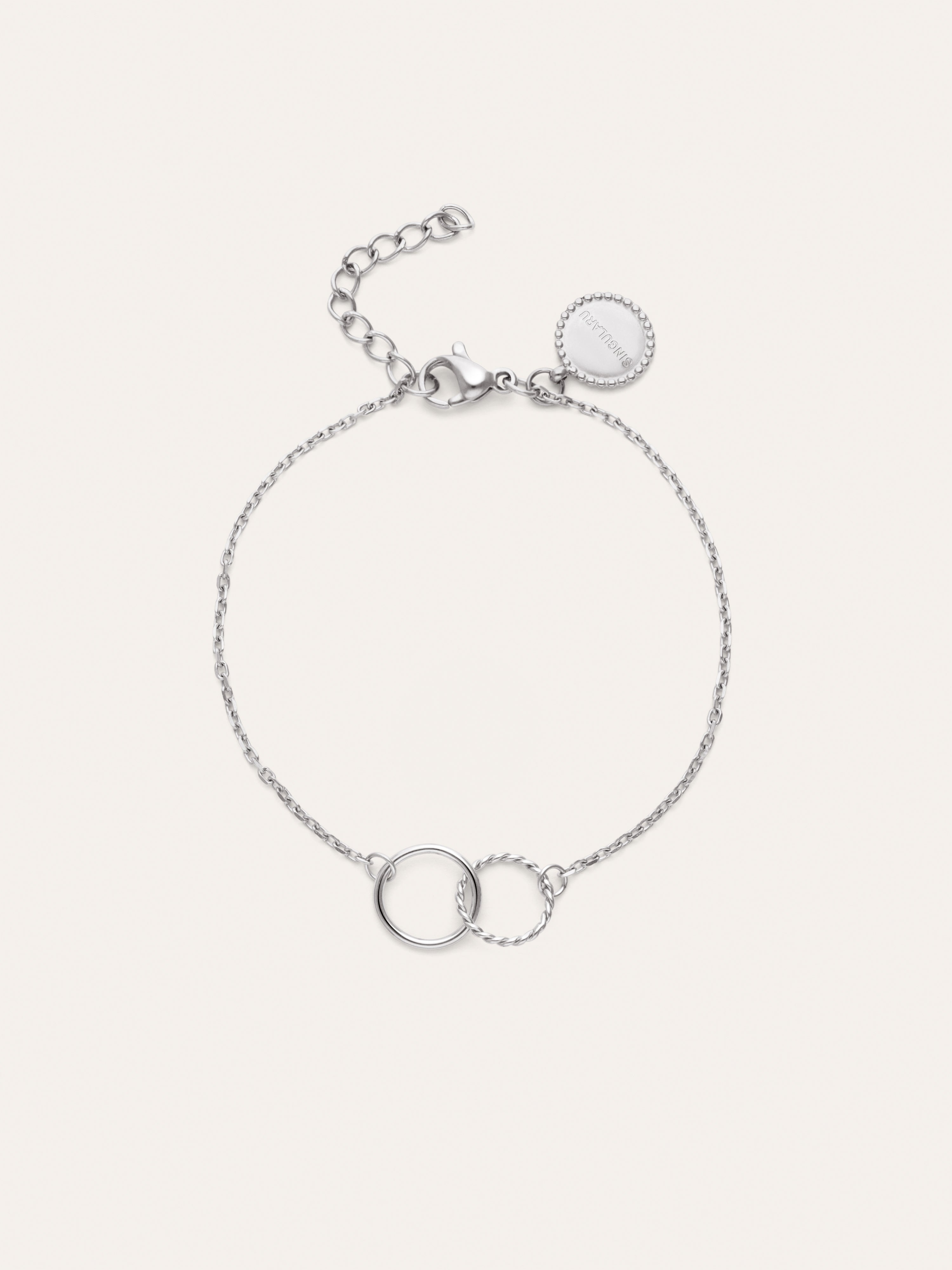 Bracciale Circles Twist Acciaio
