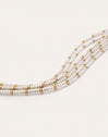 Pulsera Cleopatra Blanch Acero Baño Oro
