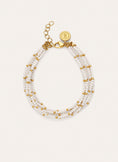 Pulsera Cleopatra Blanch Acero Baño Oro