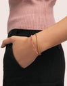 Pulsera Cleopatra Rose Acero Baño Oro