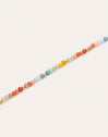 Pastell Kristall Armband Edelstahl Vergoldet