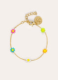 Daisy May Gold Stainless Steel Bracelet