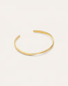 Dane Steel Gold-Plated Cuff Bracelet