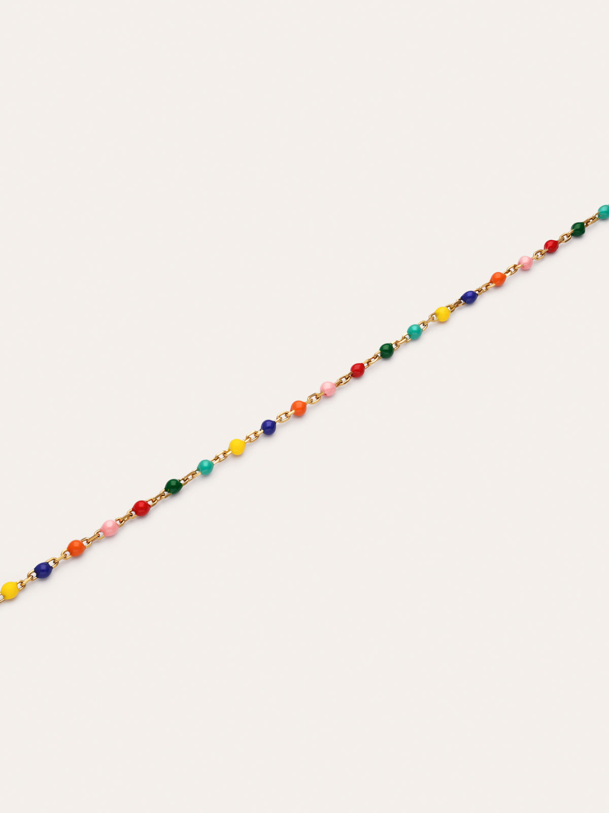 Imagen detalle de Armband Dots Colors Enamel Stahl