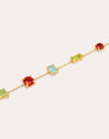 Pulsera Drop Orquidea Baño Oro