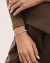 Armband Daylight Perlen Edelstahl vergoldet