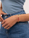 Armband Dye Fische Edelstahl mit Goldbeschichtung