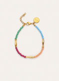 Armband Dye Fische Edelstahl mit Goldbeschichtung
