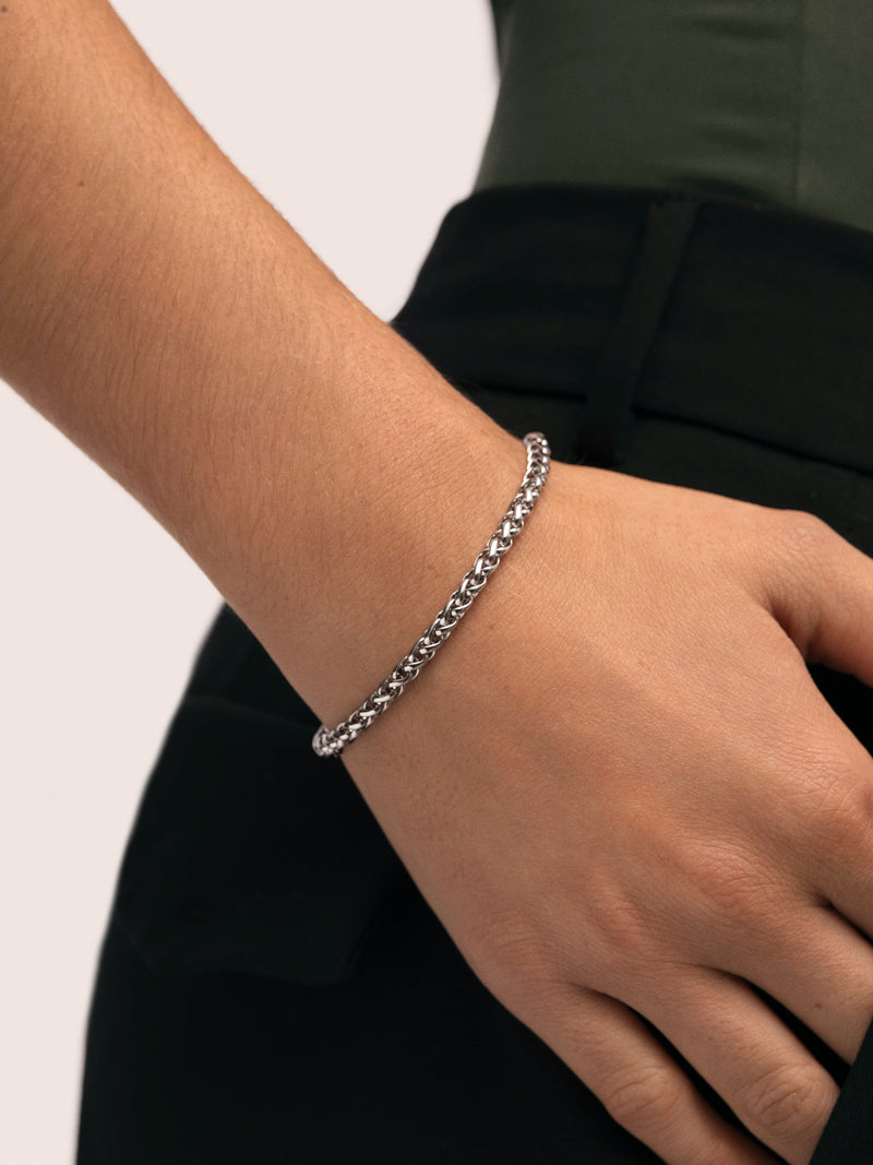 Fine Disco Armband Edelstahl