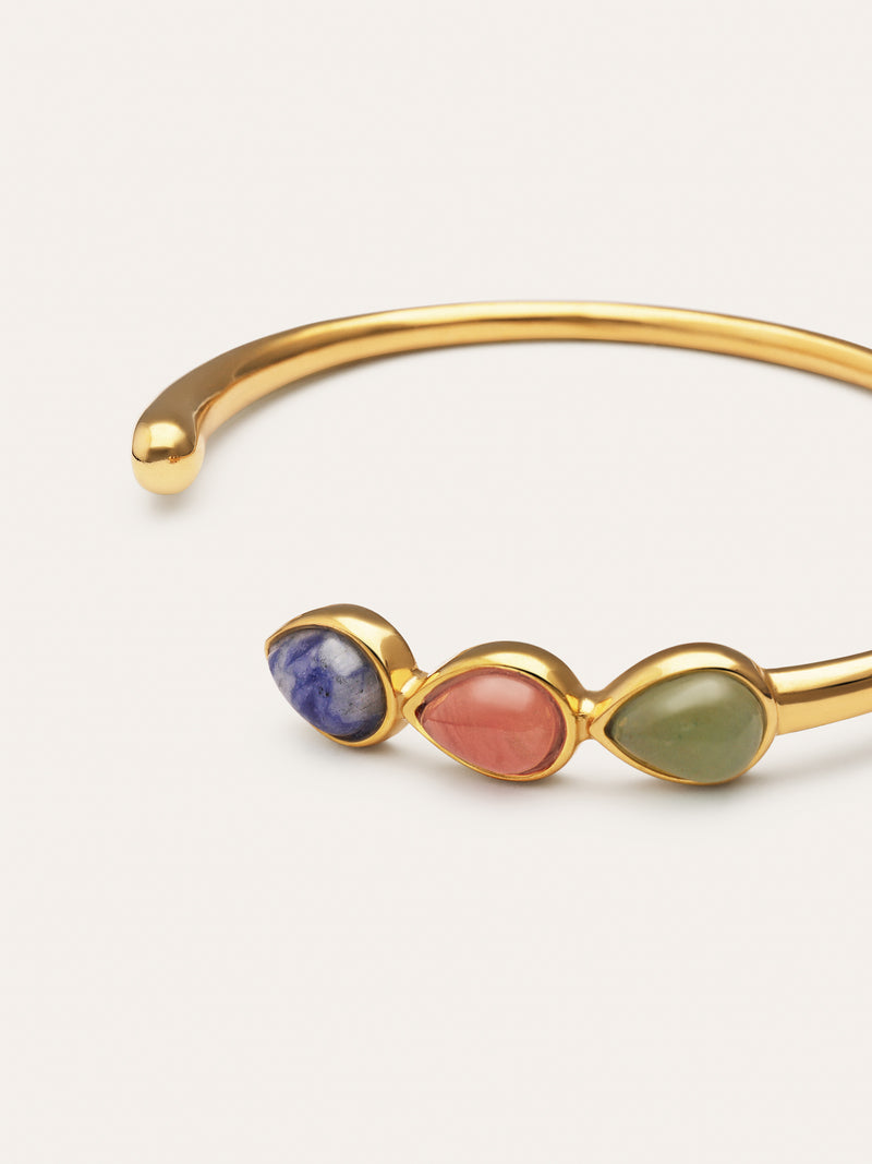 Armband Gota Stones Edelstahl mit 18kt Goldbeschichtung