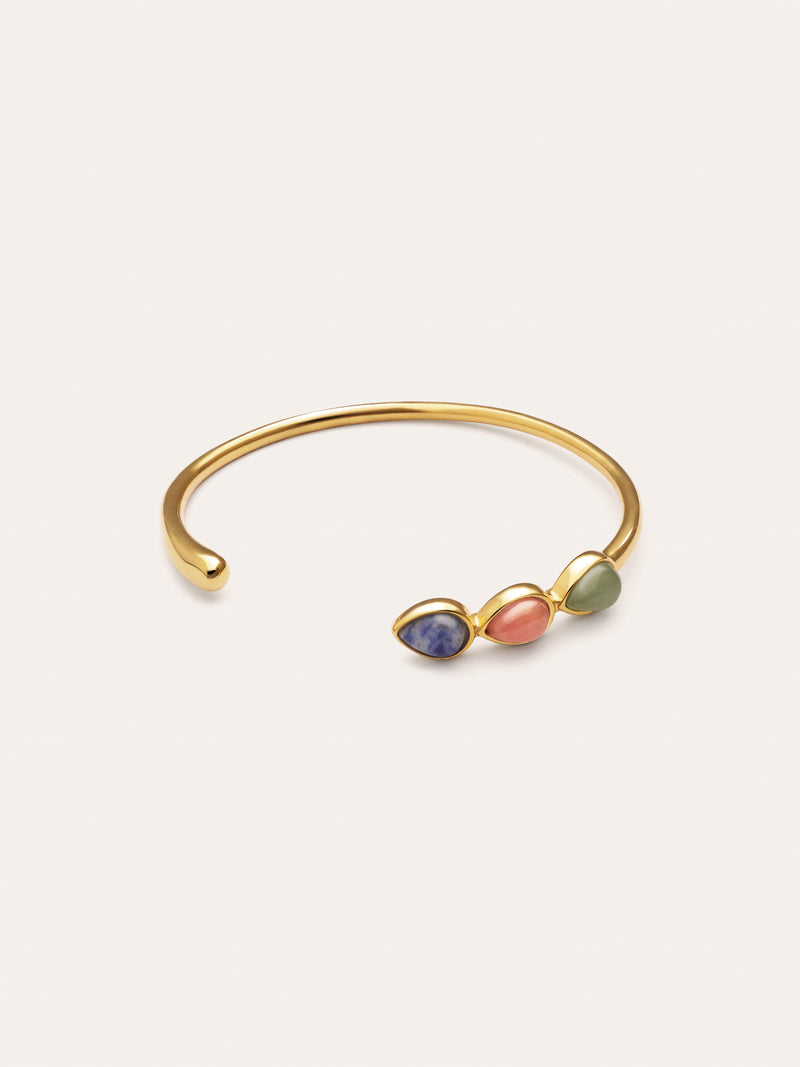 Armband Gota Stones Edelstahl mit 18kt Goldbeschichtung