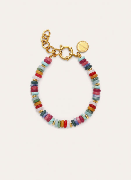 Pulsera Habana Acero Baño Oro