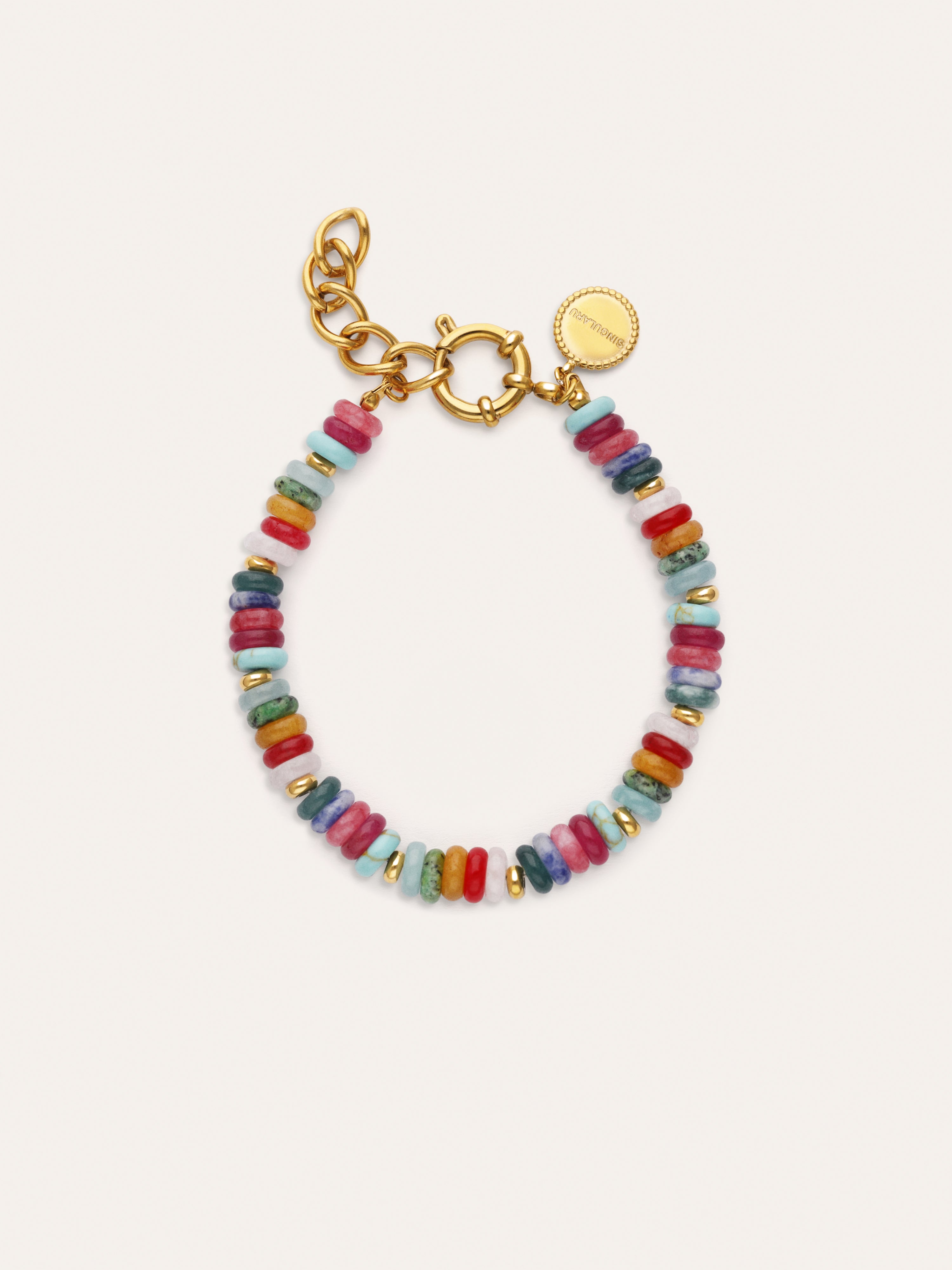 Pulsera Habana Acero Baño Oro