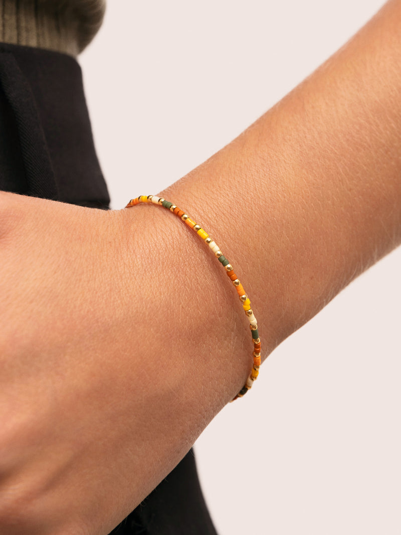 Harvest Colors Armband Edelstahl, vergoldet