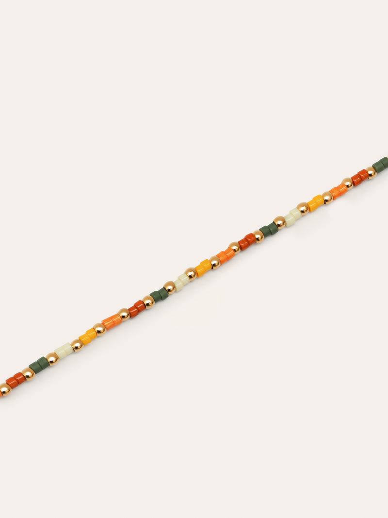 Harvest Colors Armband Edelstahl, vergoldet