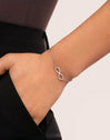 Bracciale Infinito Acciaio