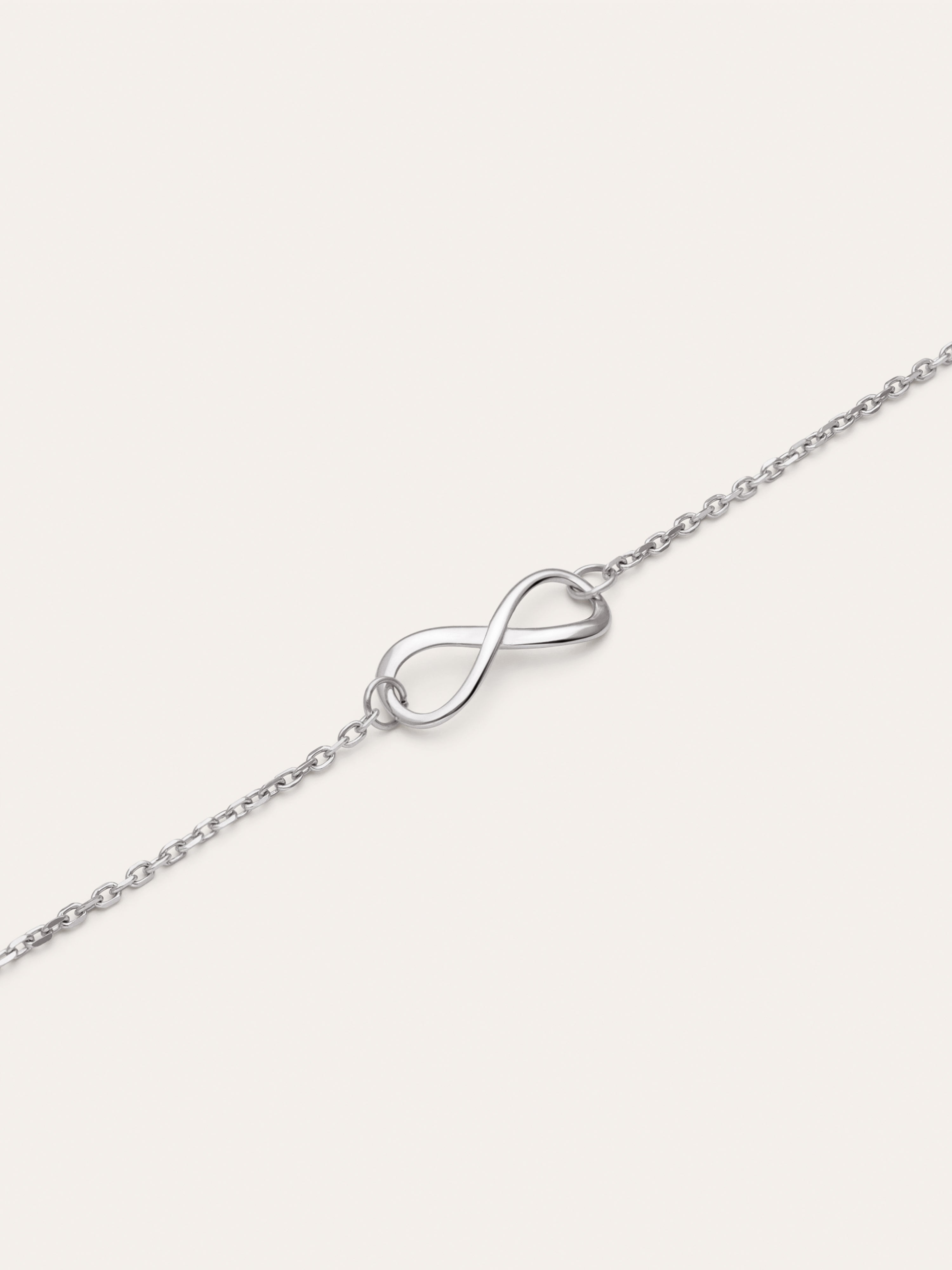 Bracciale Infinito Acciaio