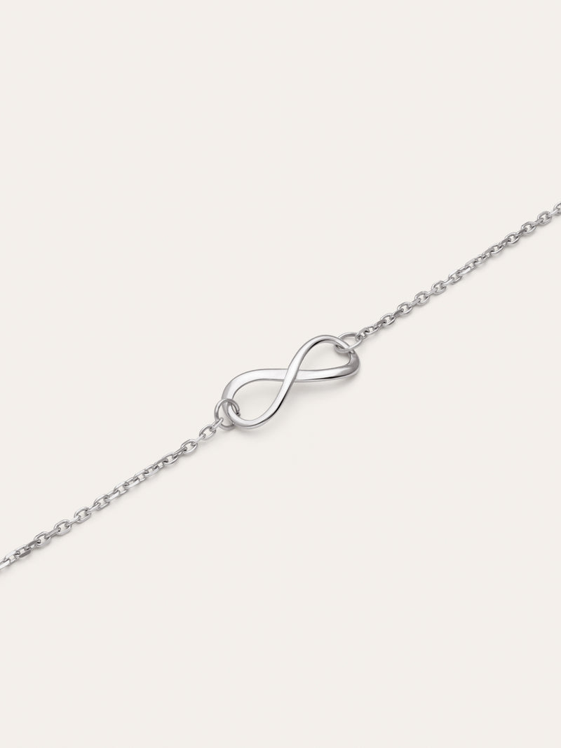 Bracciale Infinito Acciaio