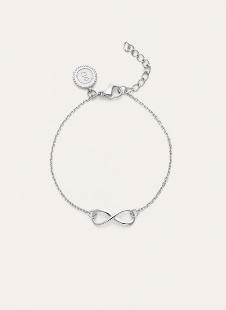 Bracciale Infinito Acciaio