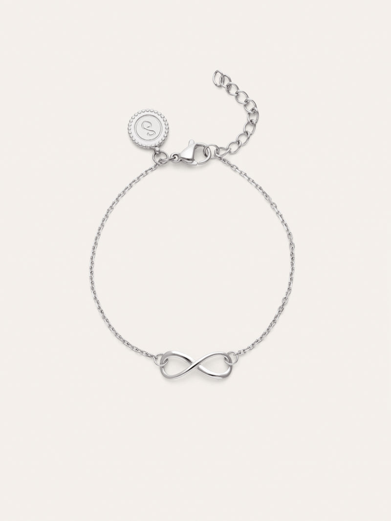 Bracciale Infinito Acciaio