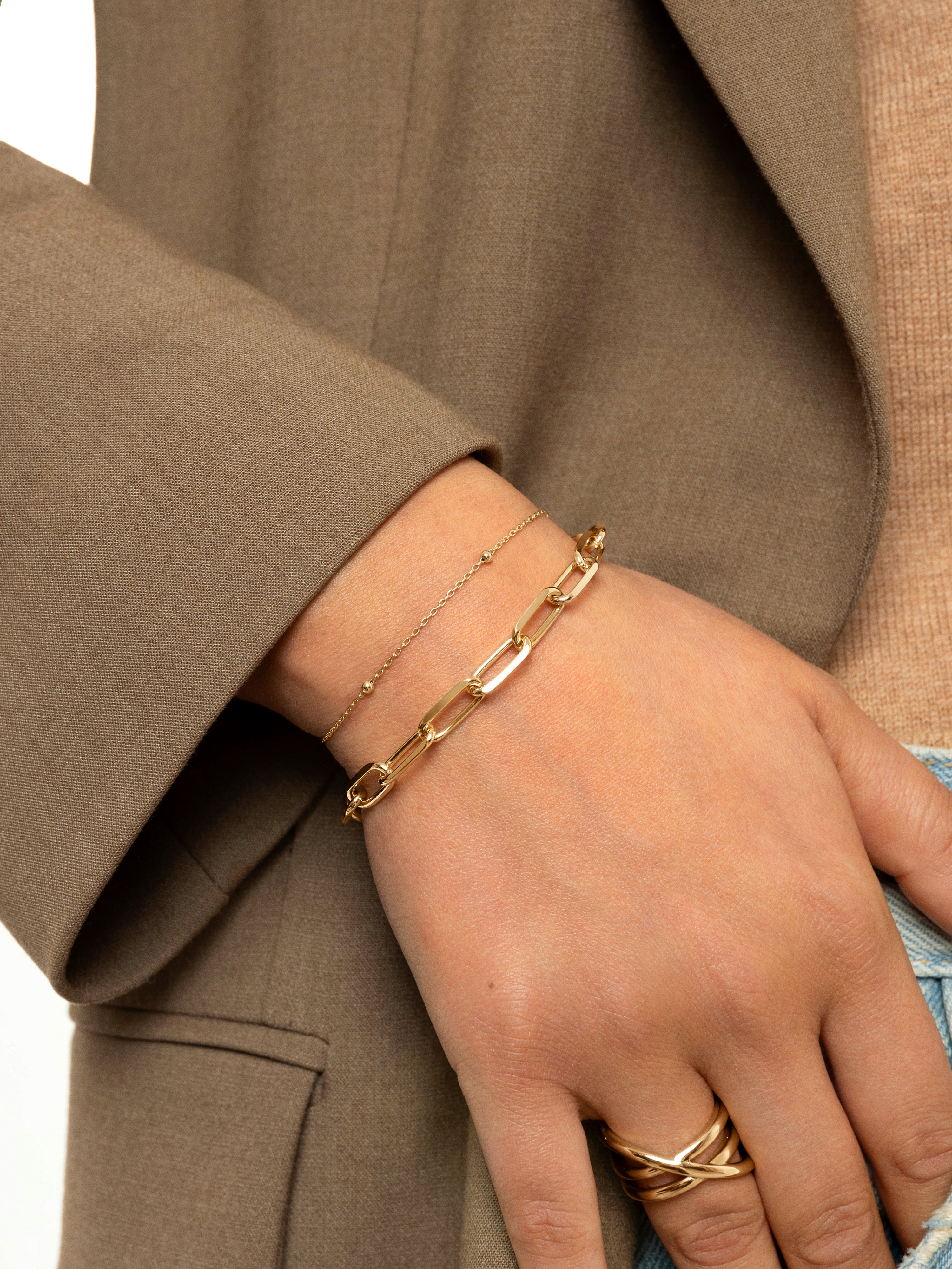 Link Gold Bracelet