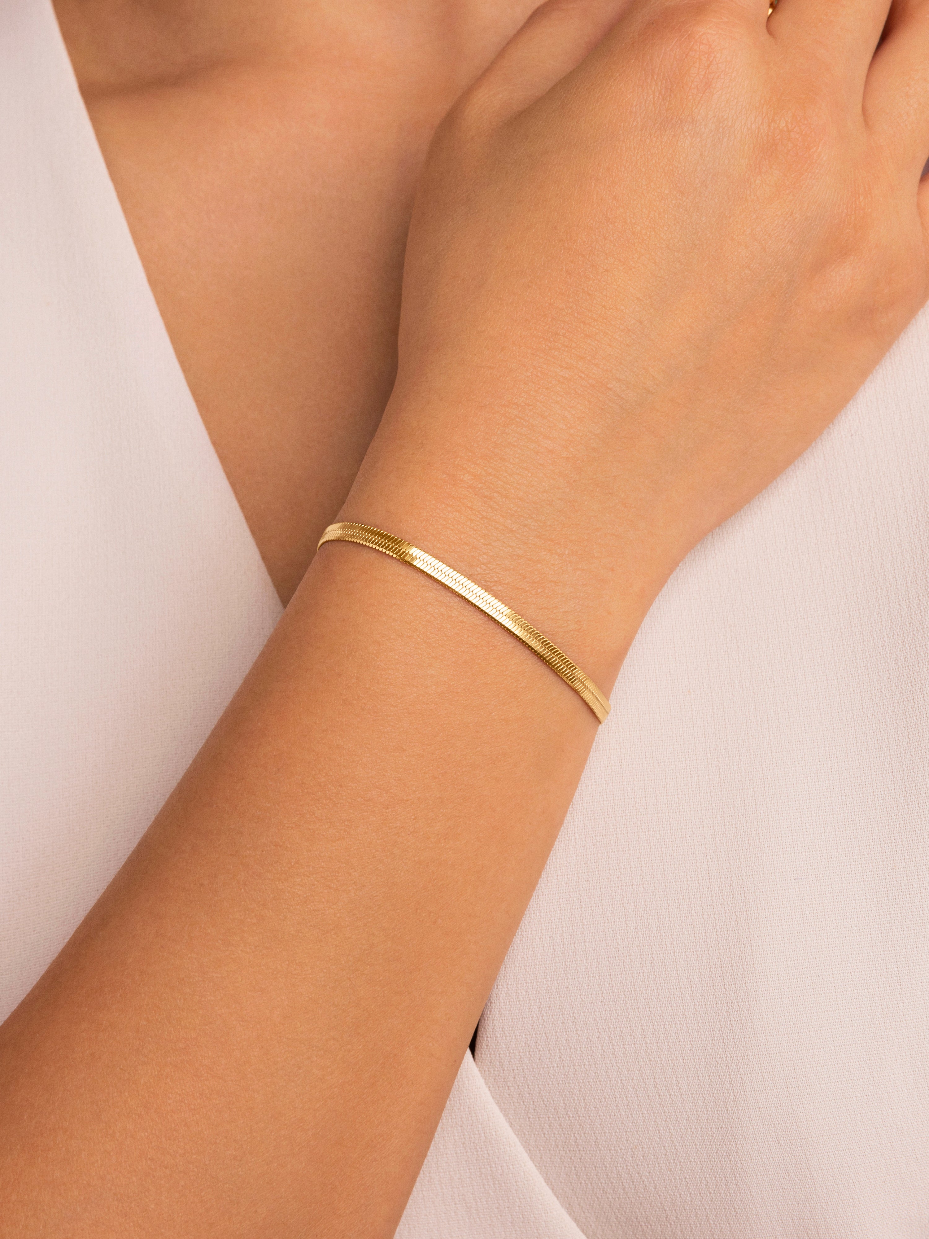 Stainless Steel Gold Bracelet