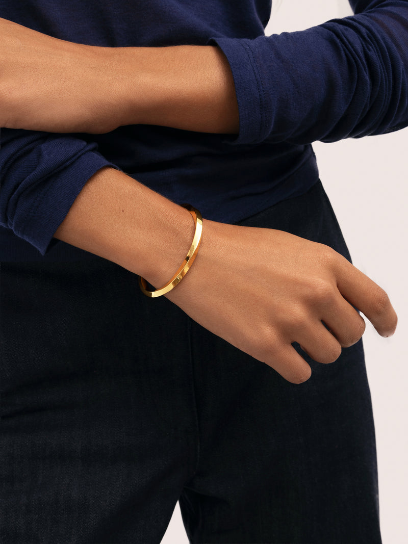 Armband Lizze Staal verguld