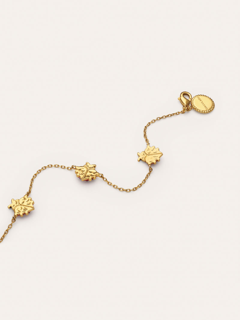 Bracelet Coccinelle Plaqué Or