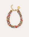 Bracciale Mawi Colors Acciaio Placcato Oro