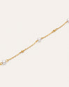 Imagen detalle de Bracelet Bahia Pearls Acier plaqué or