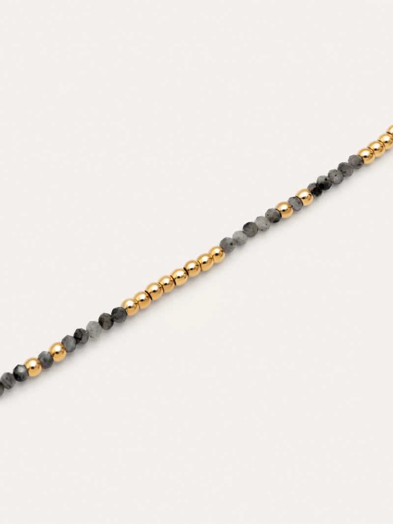 Noche Armband Edelstahl, vergoldet