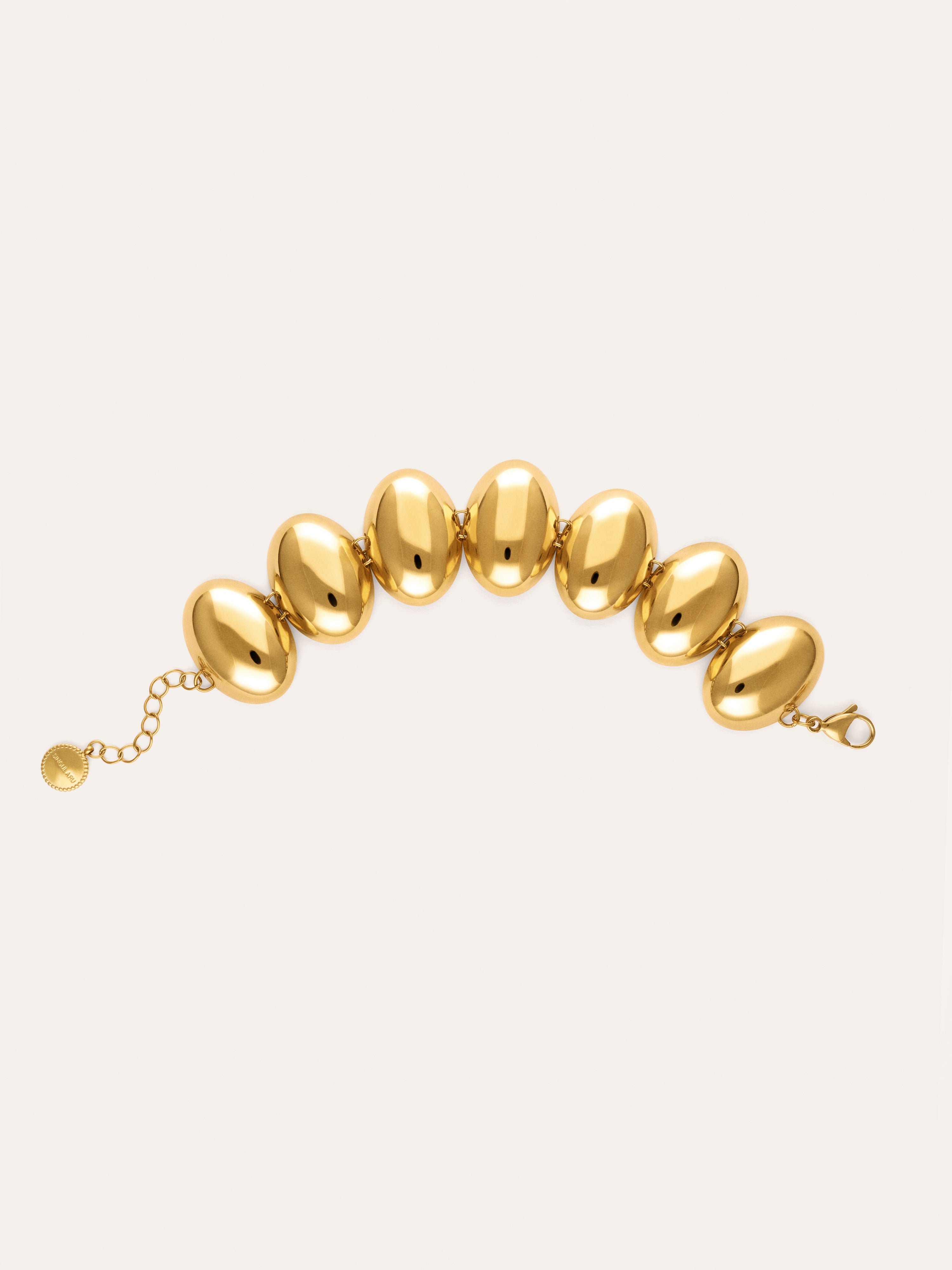 Bracelet Oceya Acier Plaqué Or