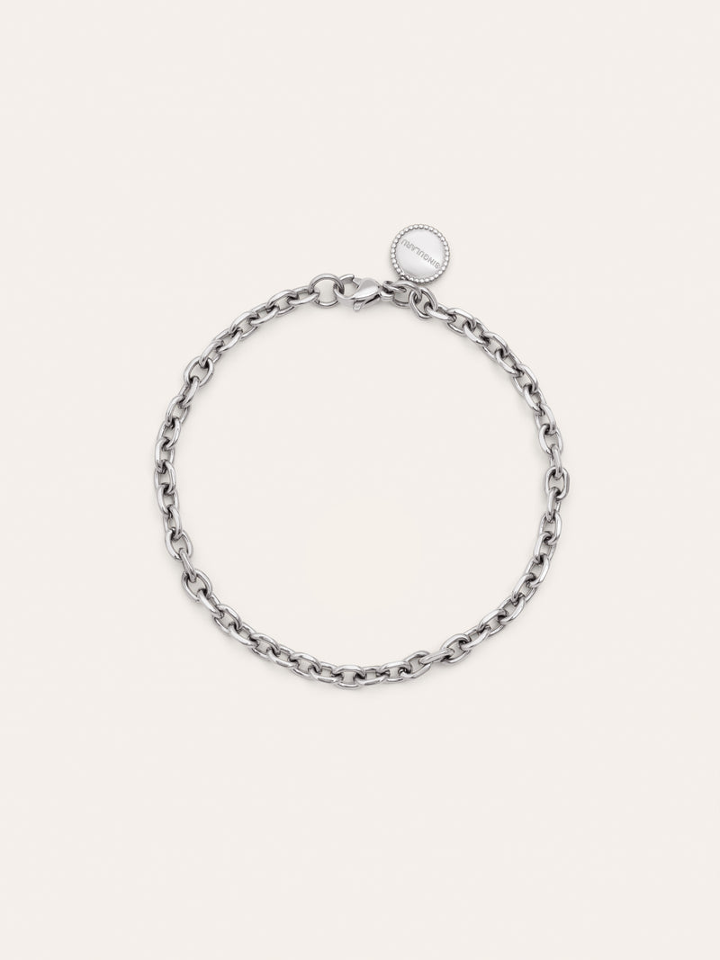 Orla Rope Armband Edelstahl