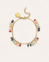 Pulsera Palmar Colors Acero Baño Oro