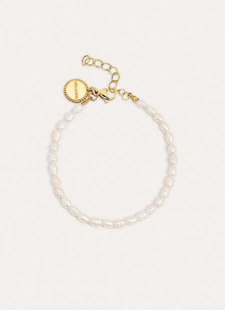 Pompeya Stainless Steel Gold Bracelet