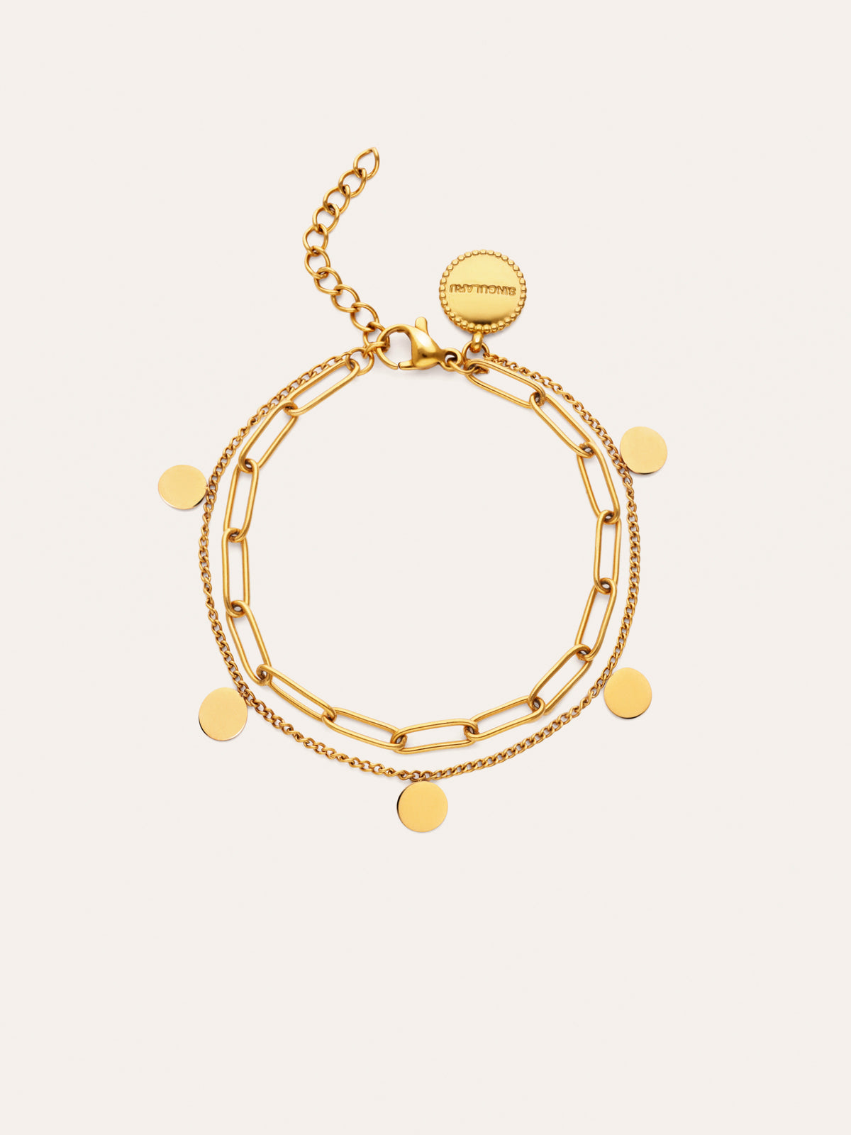 Armband Sienna Stahl vergoldet