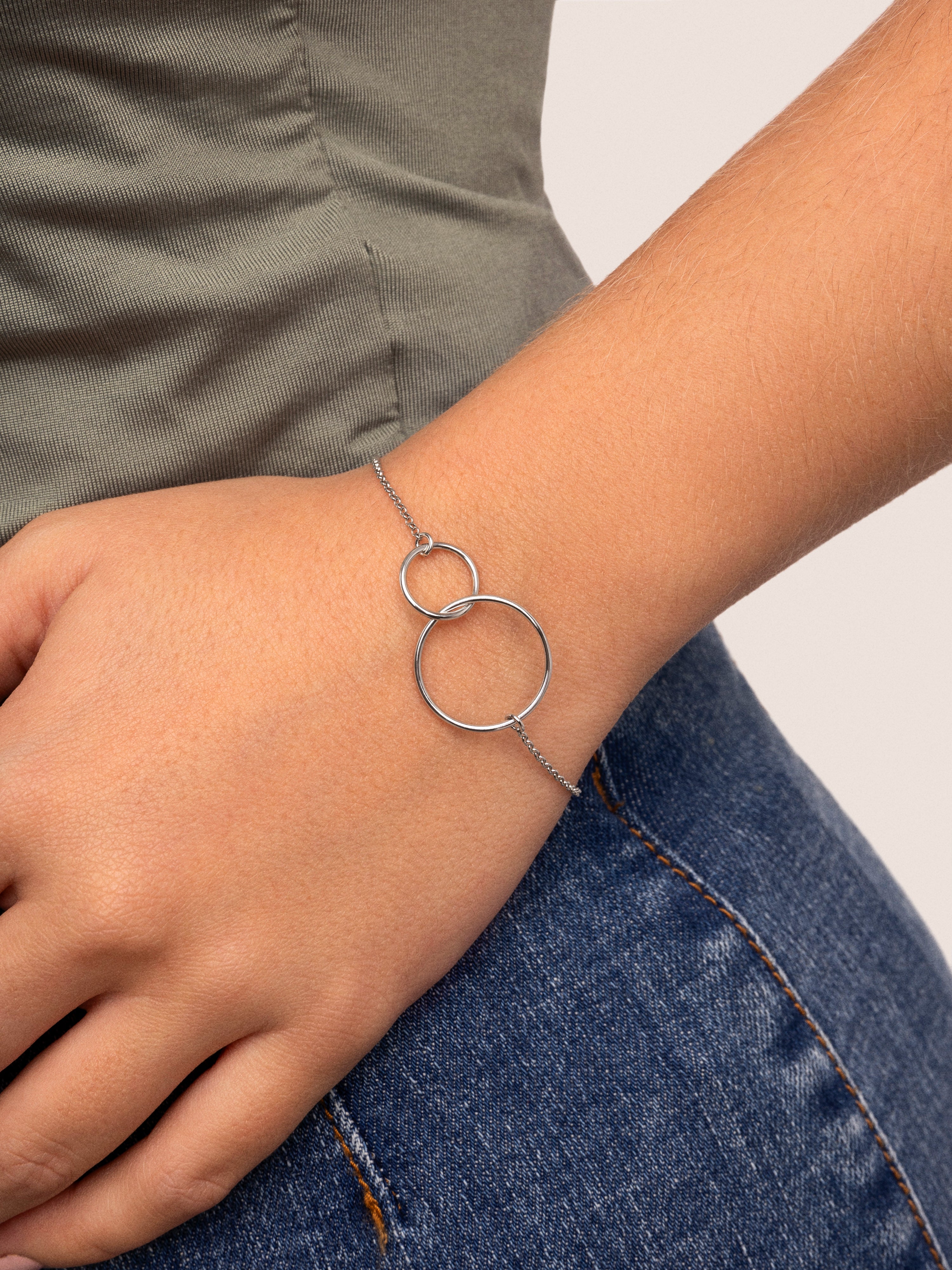 Sister Silver Bracelet