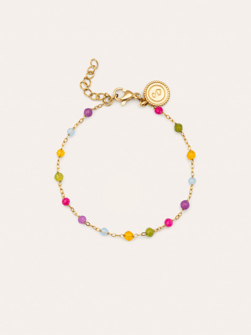 Stella Color Armband Edelstahl, vergoldet