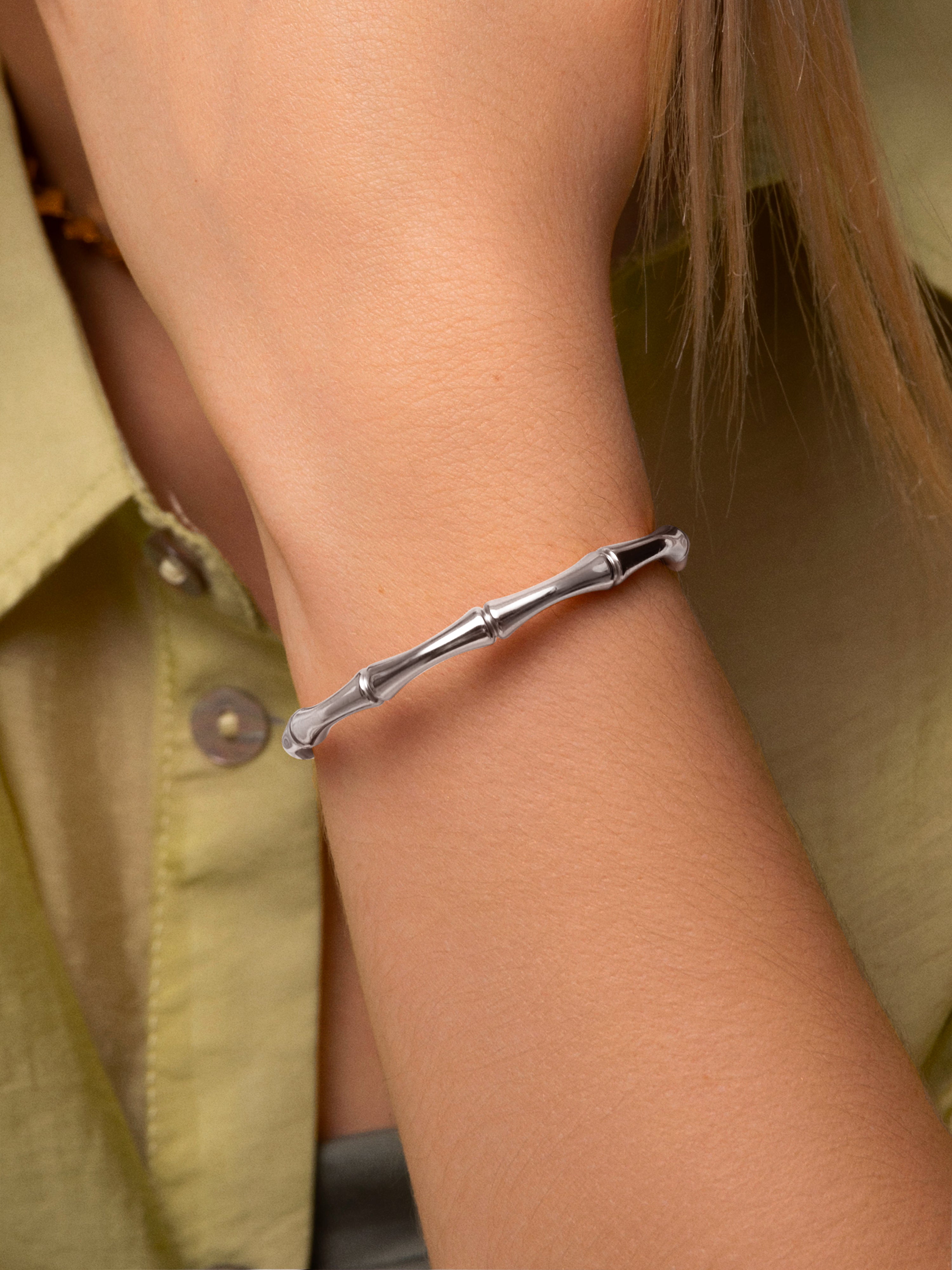 Sugarcane Stainless Steel Bracelet