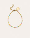 Sweet Colors Stainless Steel Gold Bracelet