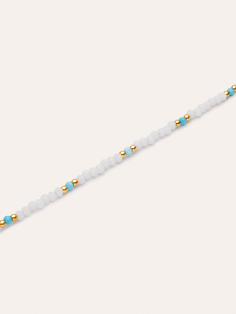 Bracelet Tarifa Acier Plaqué Or