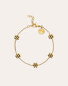 Tiny Daisy Gold Bracelet