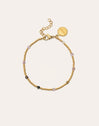 Bracelet Tourmaline Dream Acier Plaqué Or