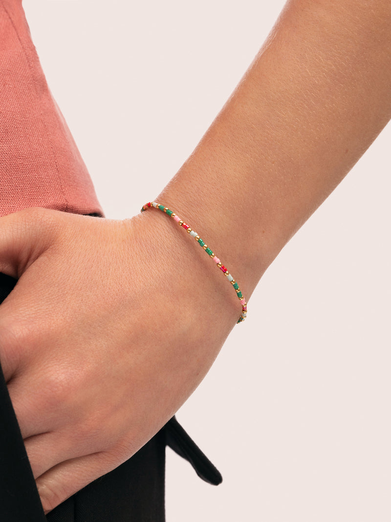 Vidal Colors Edelstahl Vergoldet Armband 