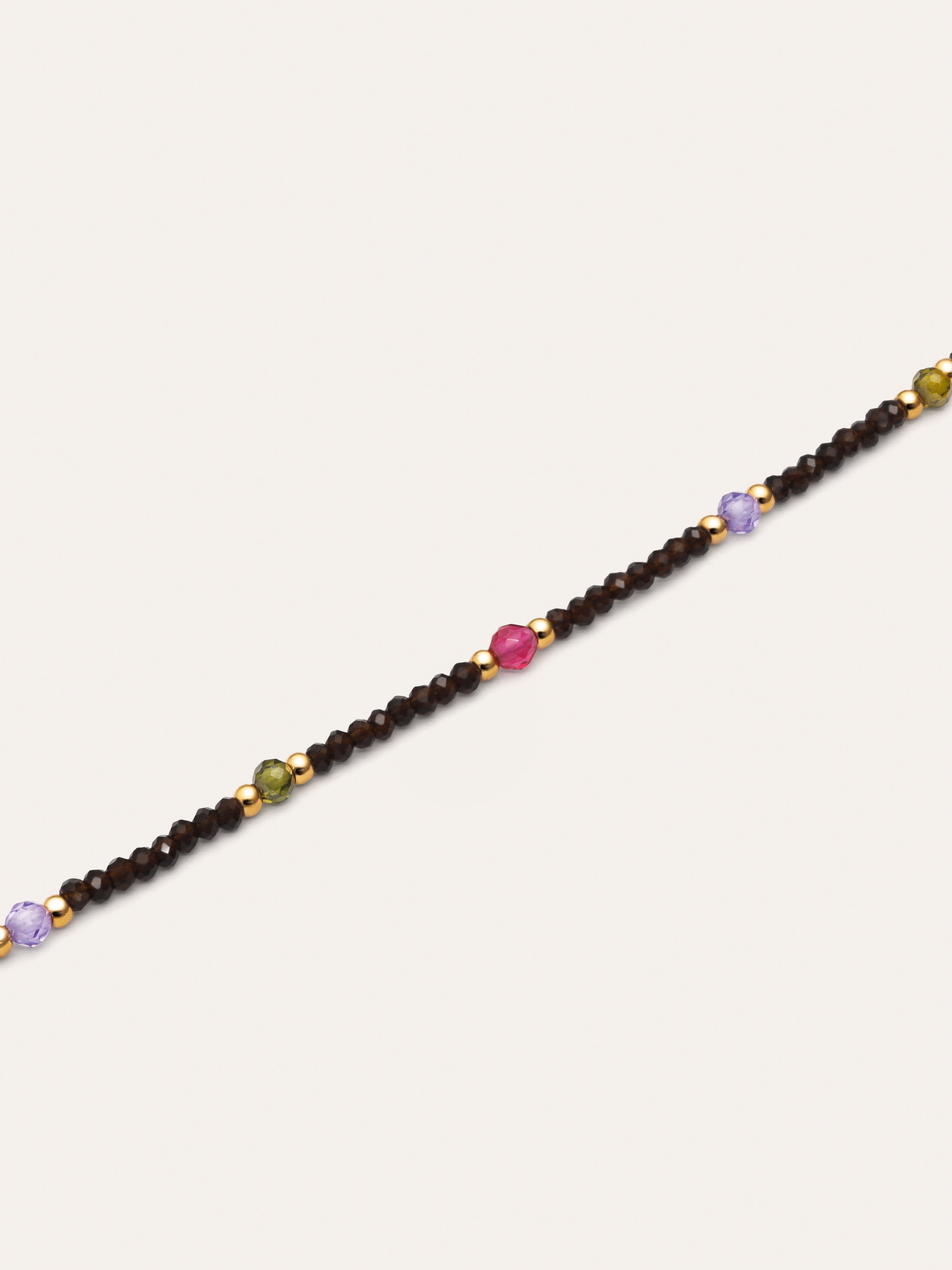 Armband Winter Glam, Edelstahl vergoldet