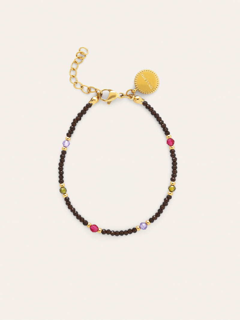 Armband Winter Glam, Edelstahl vergoldet