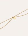 Boho Polar Star Gold-Plated Steel Anklet